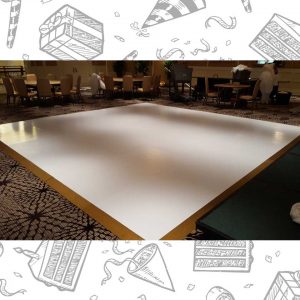 white custom dance floor wrap south florida dance floor white vinyl custom printed boca raton florida (3)