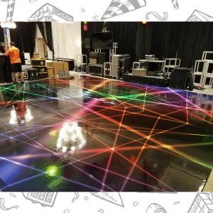 white custom dance floor wrap south florida dance floor white vinyl custom printed boca raton florida (4)