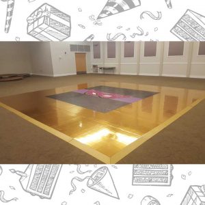 white custom dance floor wrap south florida dance floor white vinyl custom printed boca raton florida (7)