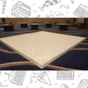 white custom dance floor wrap south florida dance floor white vinyl custom printed boca raton florida (8)